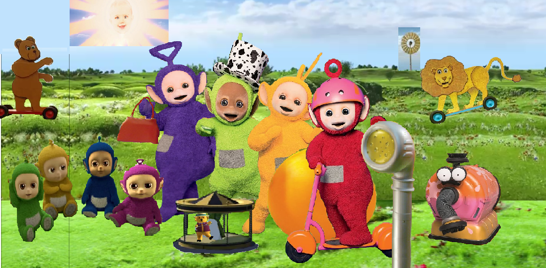 cung-be-hoc-tieng-anh-qua-bo-dia-Teletubbies